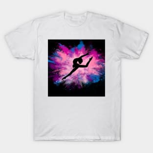 Colour splash dancer T-Shirt